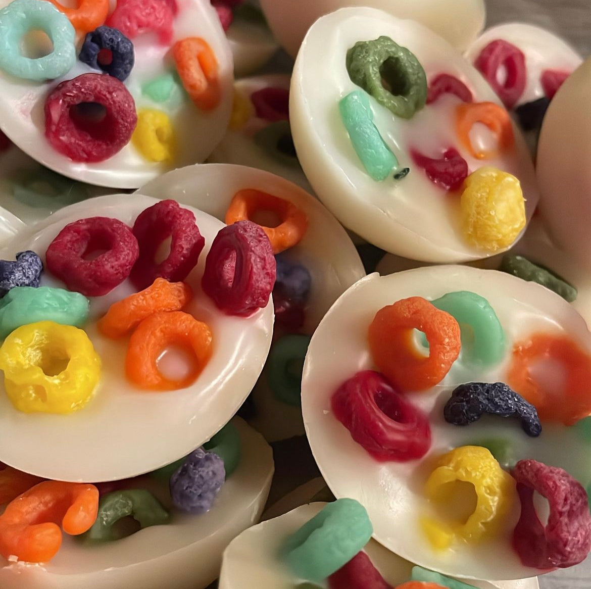 Fruit Loop Inspired Melts